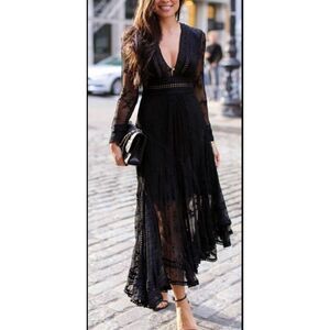 Zimmermann Admire Cherry Boho Silk Dress - NWT Size 1